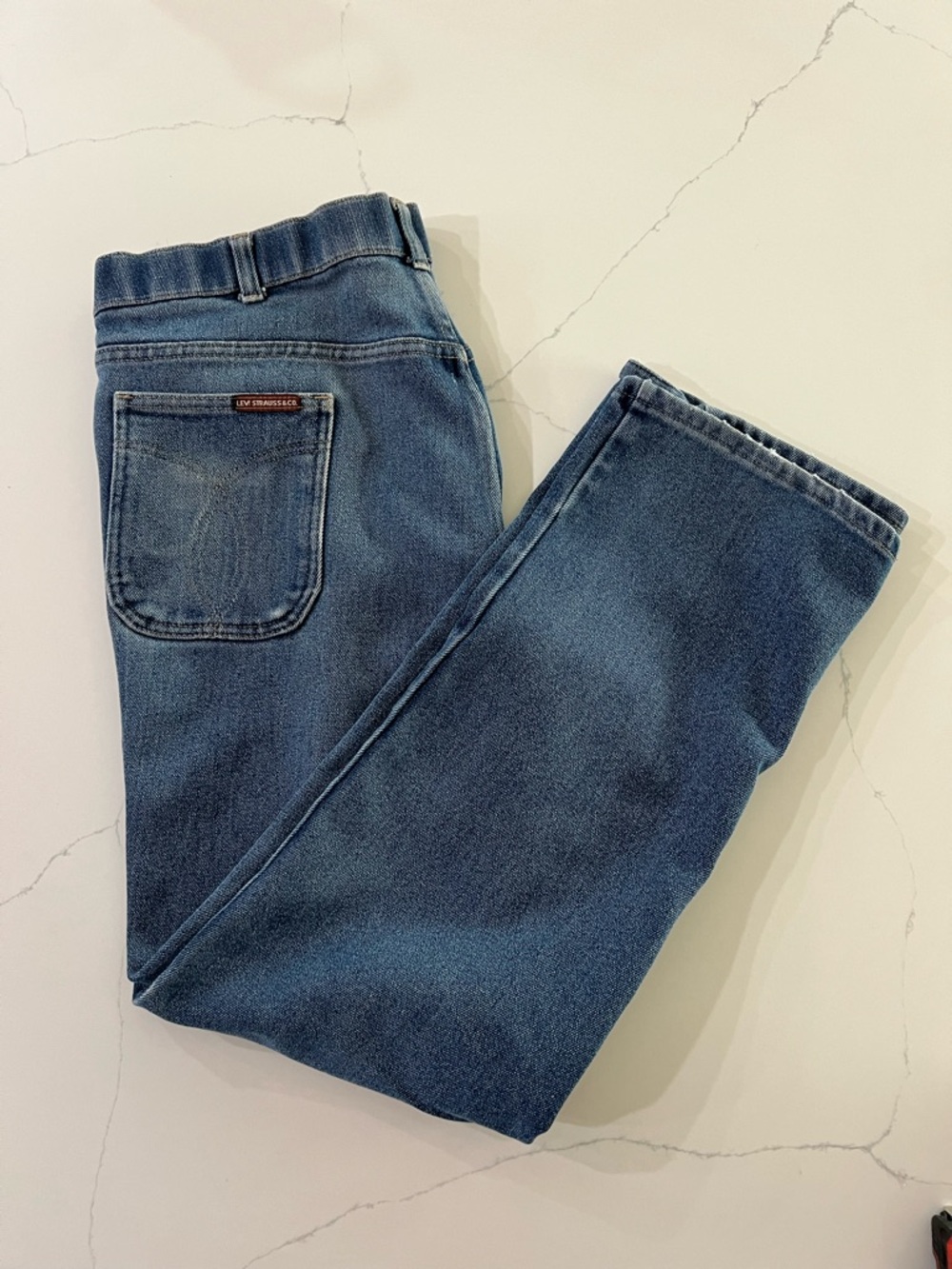 VTG Action Casuals By Levi Straus Denim Pants Jeans Men’s 34 USA 60’s 70’s